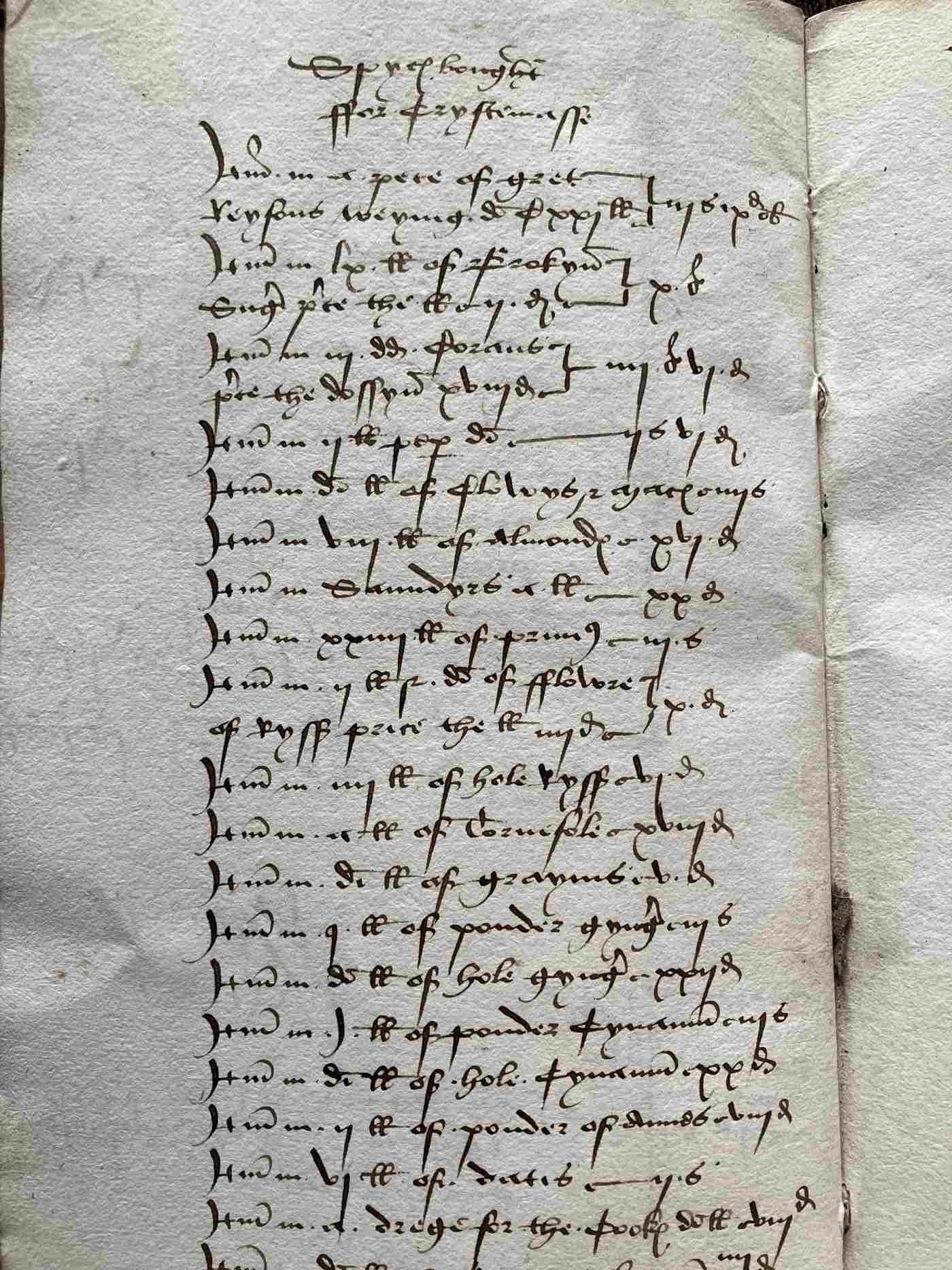 Advent Calendar 1509 Pudding Recipe