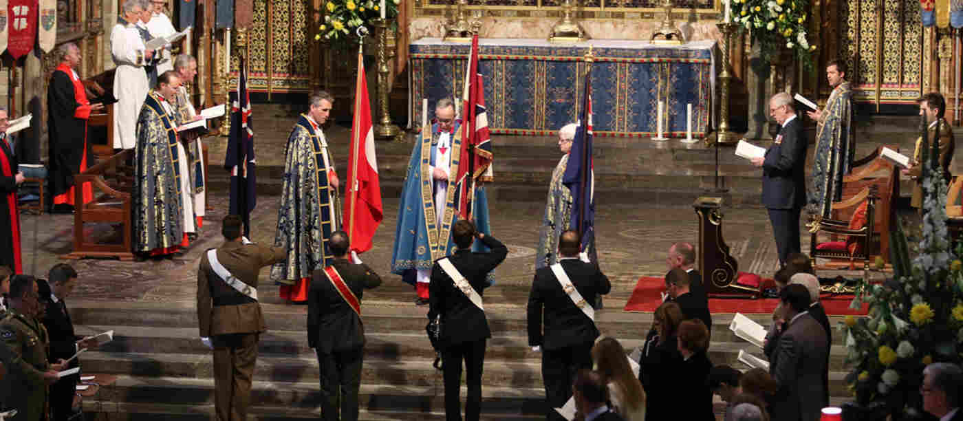The Duke of York attends ANZAC Day service