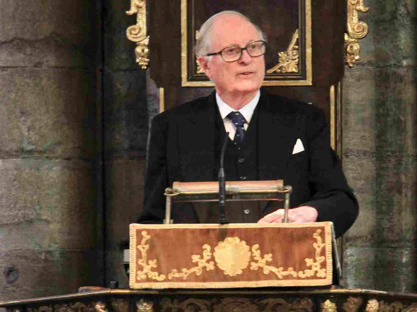 The Lord Luce gives the Address