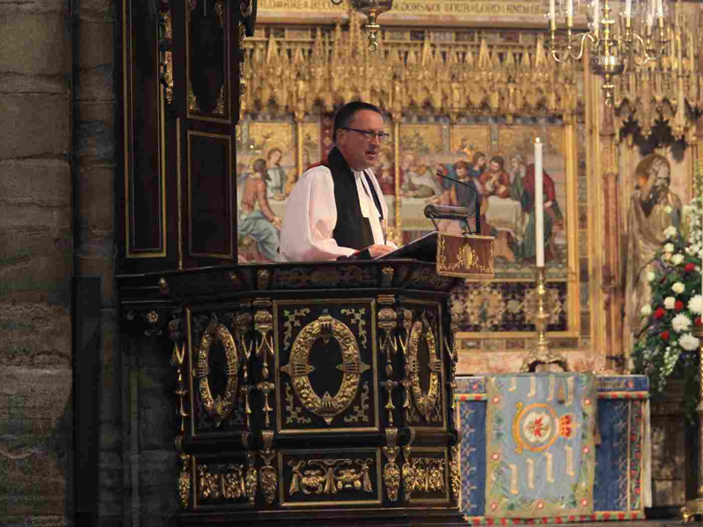 The Venerable (Air Vice-Marshal) John Ellis gives The Address