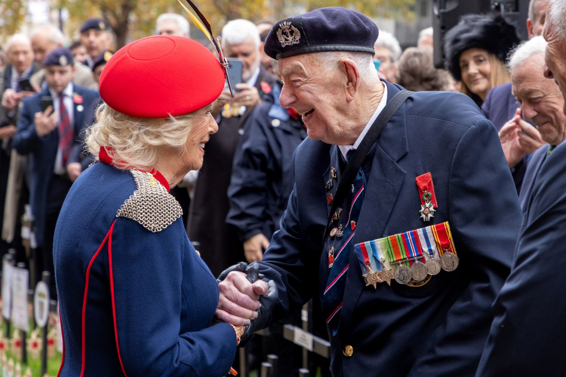 Her Majesty The Queen opens the 2025 Field of Remembrance