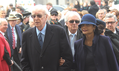 Michael and Shakira Caine