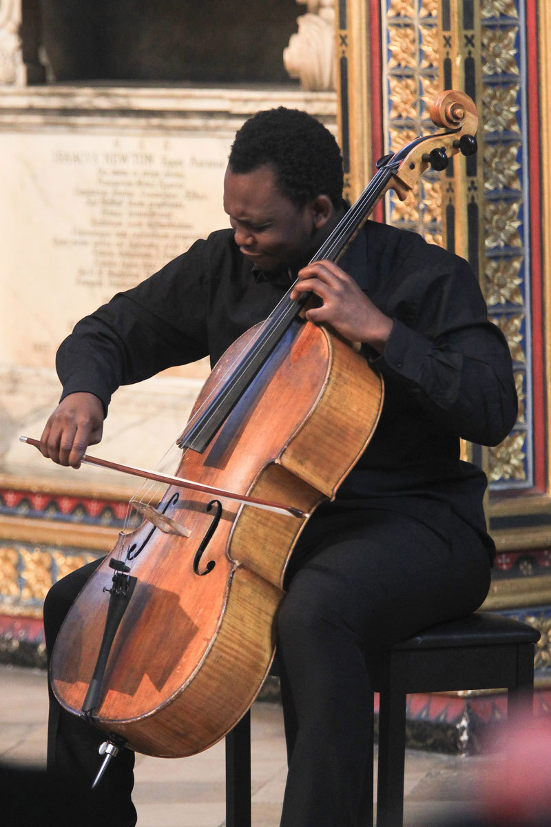 Abel Selaocoe plays two movements from Cello Suite I, Op 72 by Britten