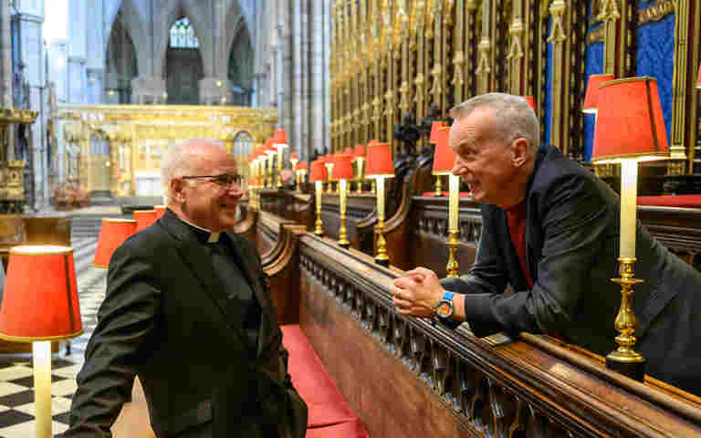 The Dean chats with Frank Skinner