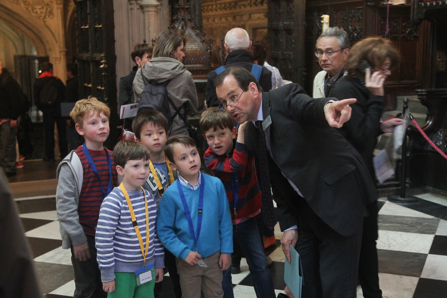 A quick history lesson in the Abbey