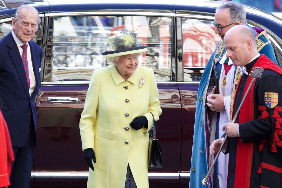 The Queen attends Commonwealth Service