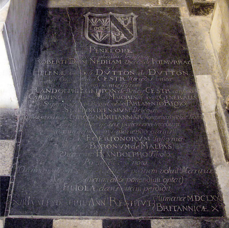 Randolph & Penelope Egerton & family