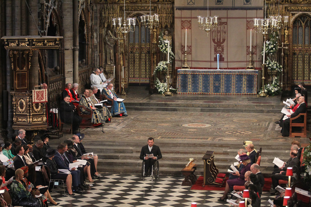 Kurt Fearnley OAM, Paralympian, reads Philippians 4: 4-9