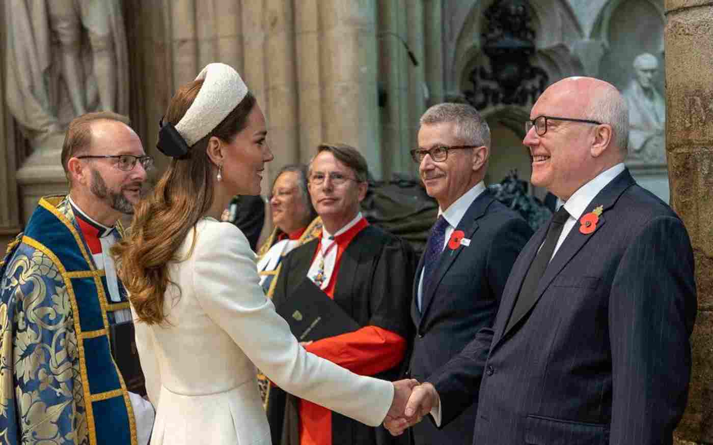 TRH The Duke and Duchess of Cambridge attend ANZAC Day Service