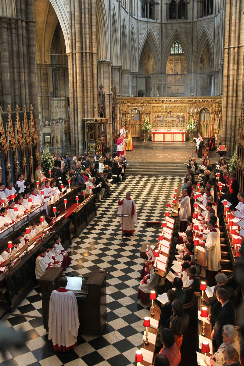 The Sistine Chapel Choir visited Westminster Abbey to sing Evensong and perform a recital of sacred choral music