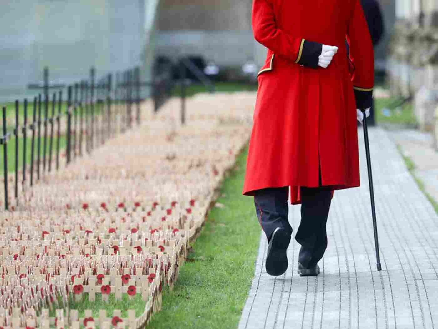 Field Remembrance Chelsea Pensioner