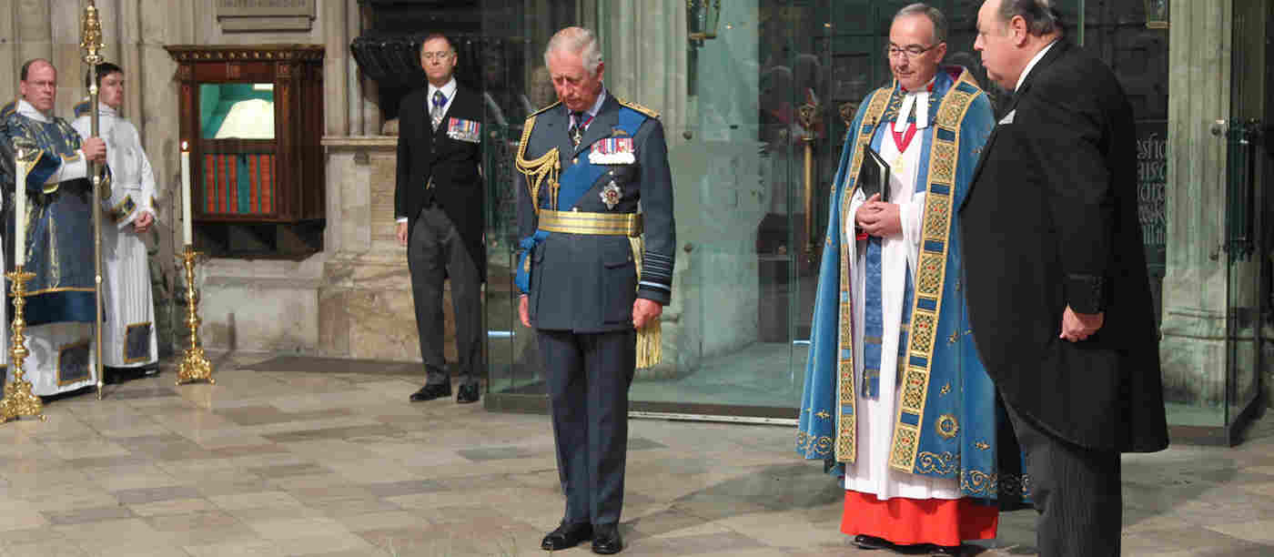 Prince of Wales attends Battle of Britain Service