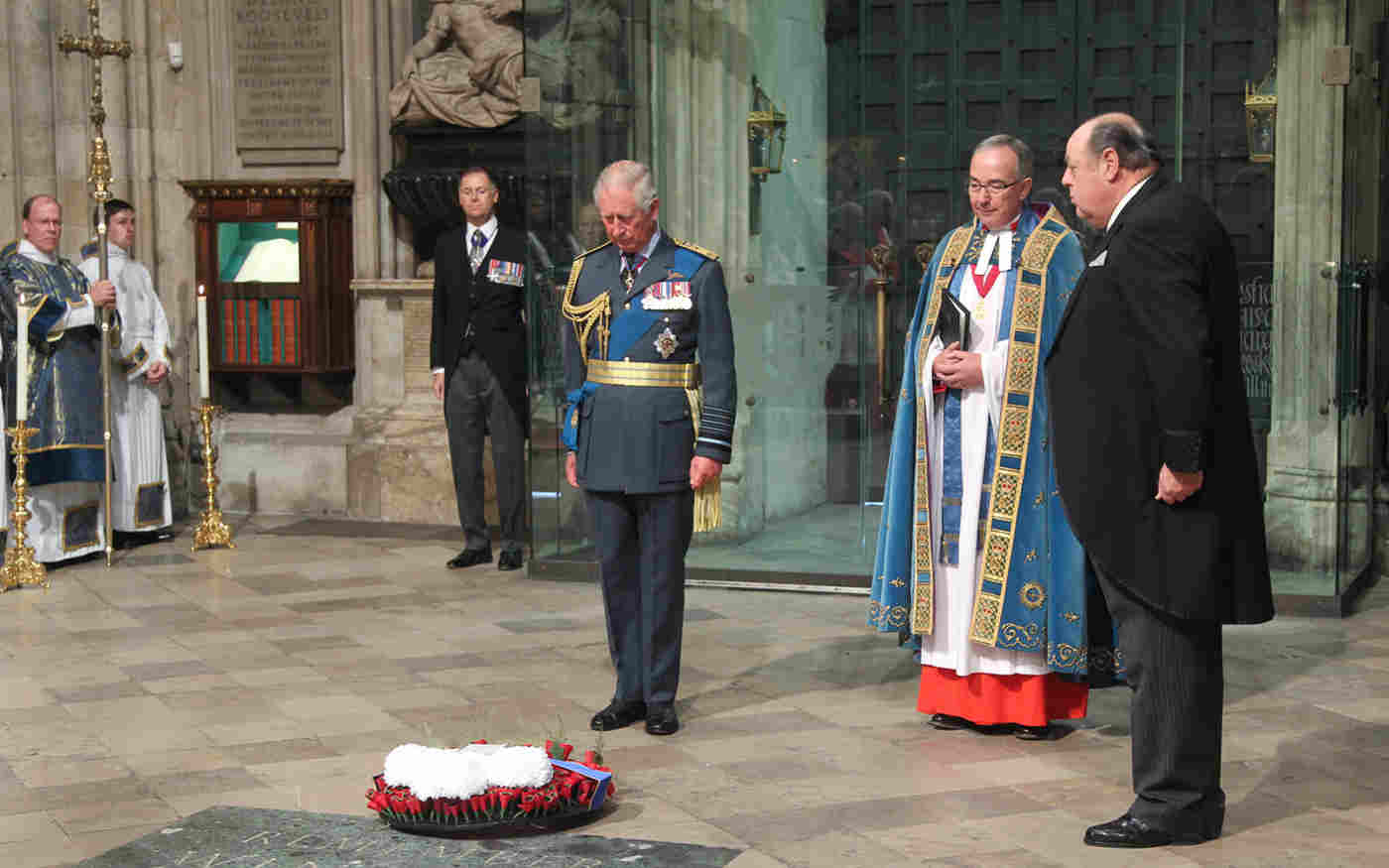 Prince of Wales attends Battle of Britain Service