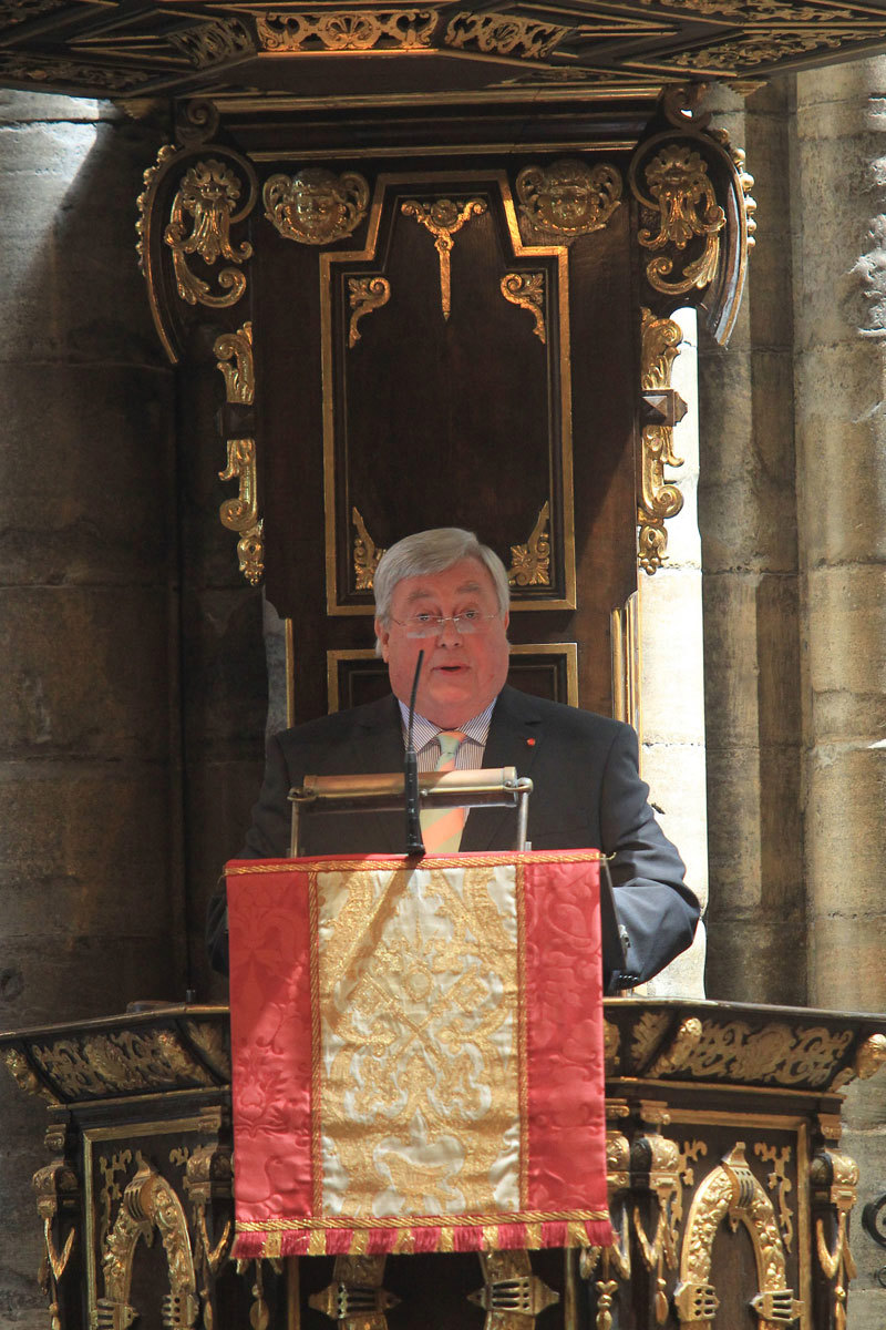 James Moir CBE LVO KSG, Former Head of Light Entertainment at the BBC, gives The Address