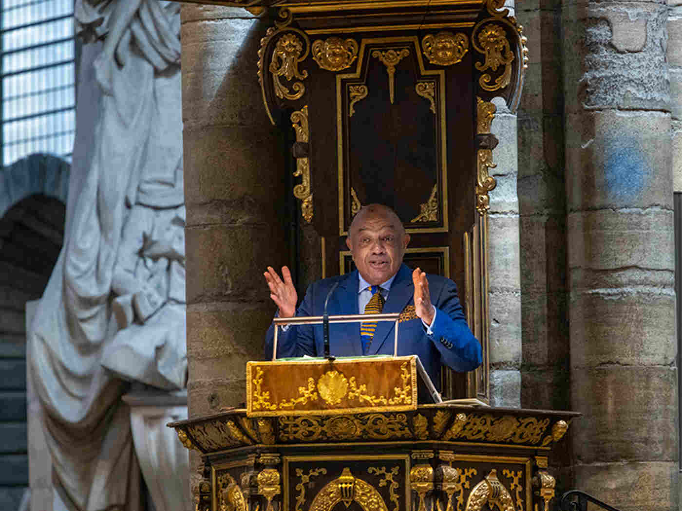 Lord Boateng, gave the Address