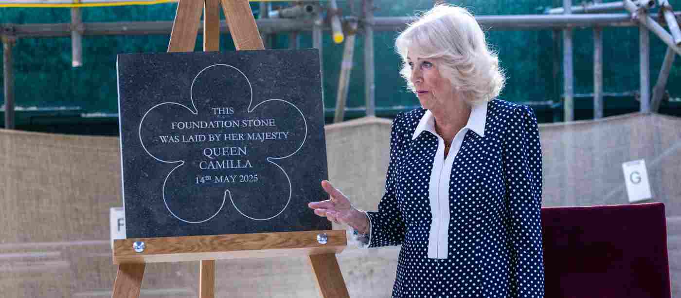 HM The Queen unveils Sacristy foundation stone