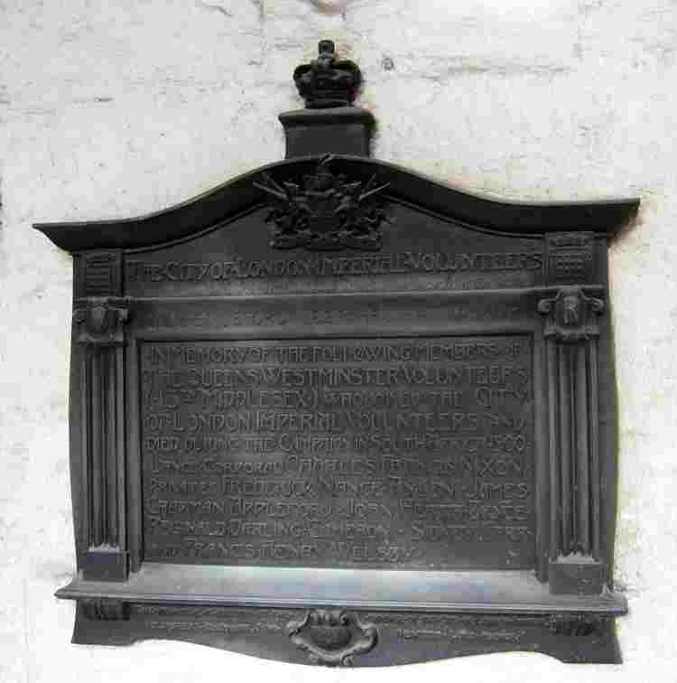 Queen's Westminsters regiment