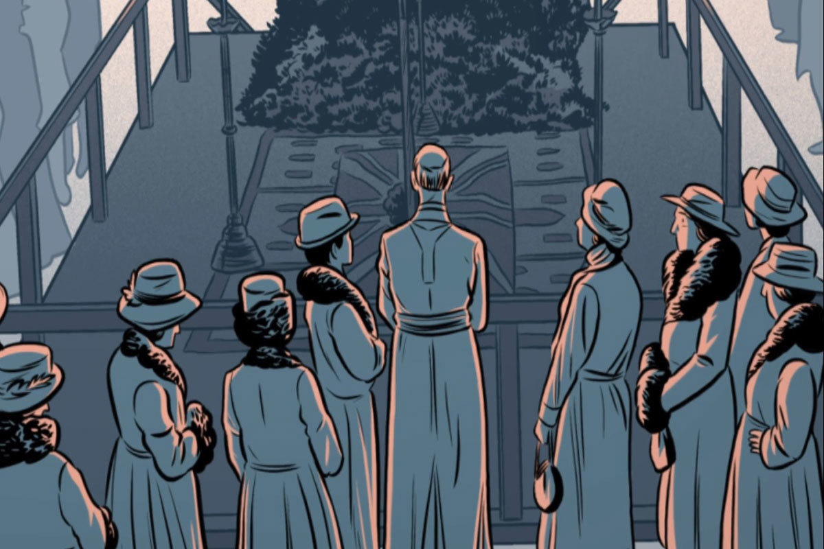 Extract from The Unknown Warrior: a four-minute film, exploring the Grave of the Unknown Warrior within Westminster Abbey