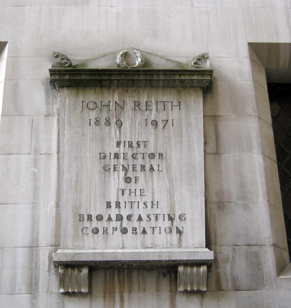 John Reith, 1st Baron Reith Westminster Abbey