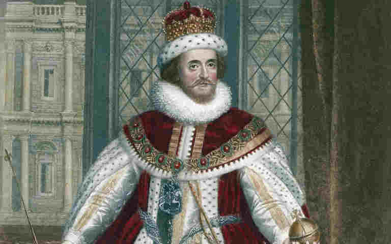 Portrait of James I