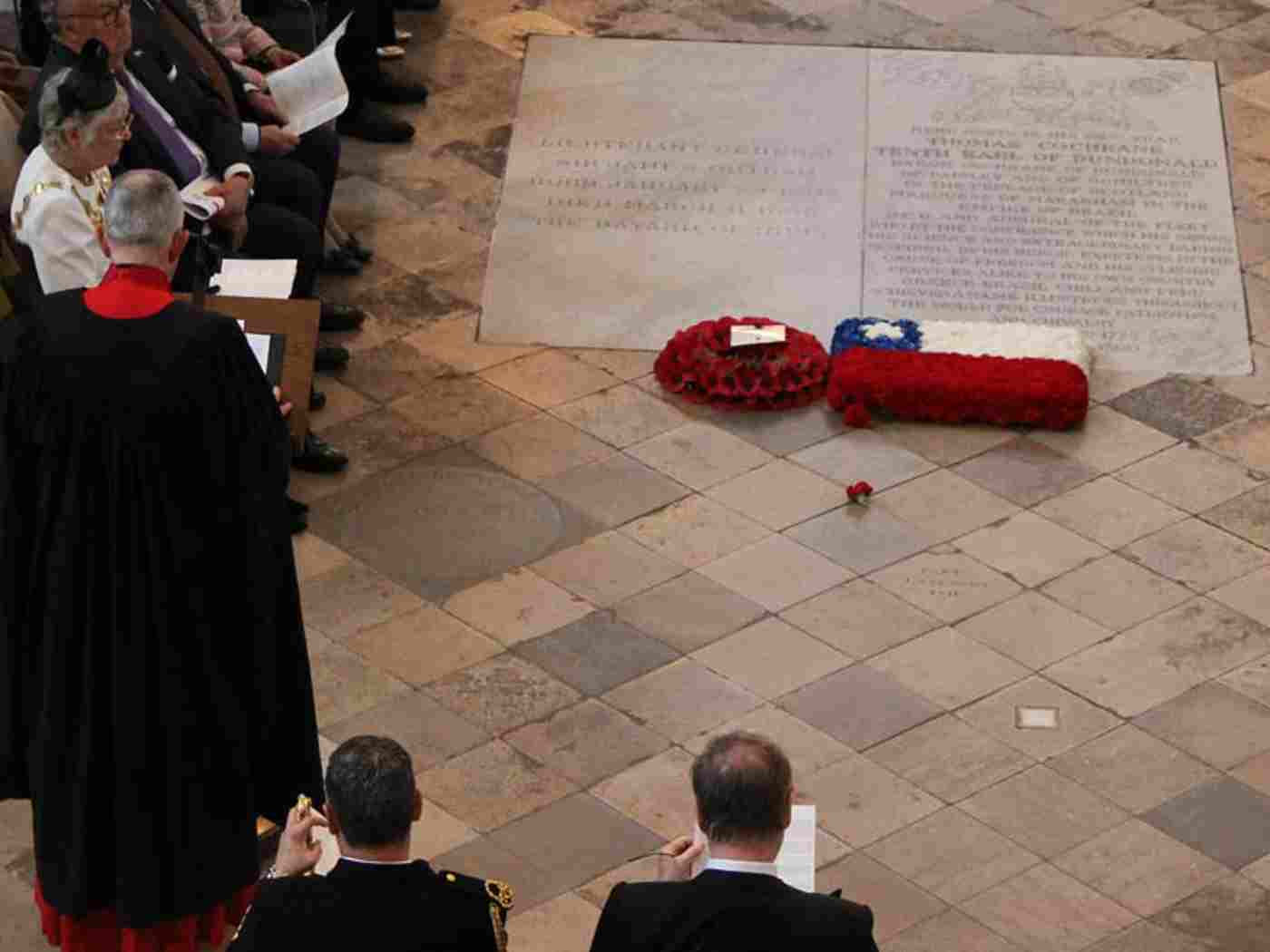 The Dean pronounces The Blessing