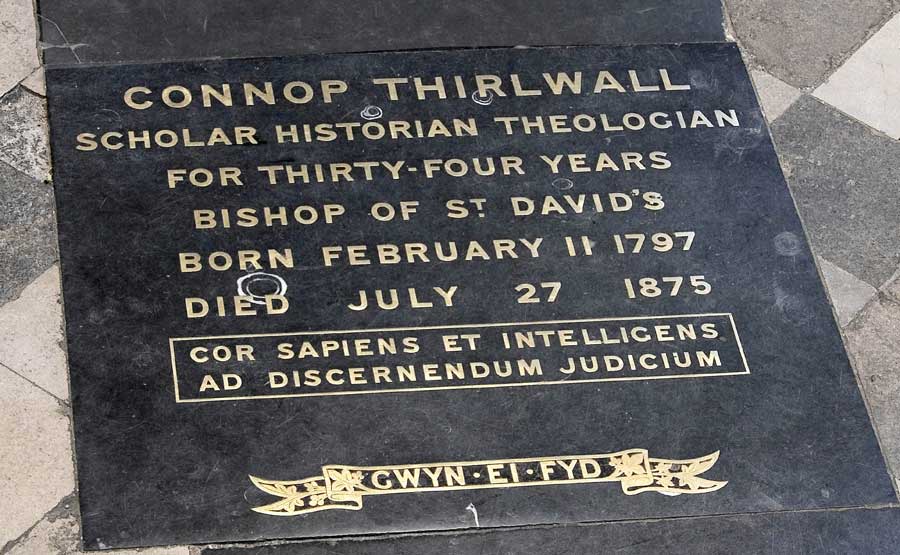 Connop Thirlwall Westminster Abbey