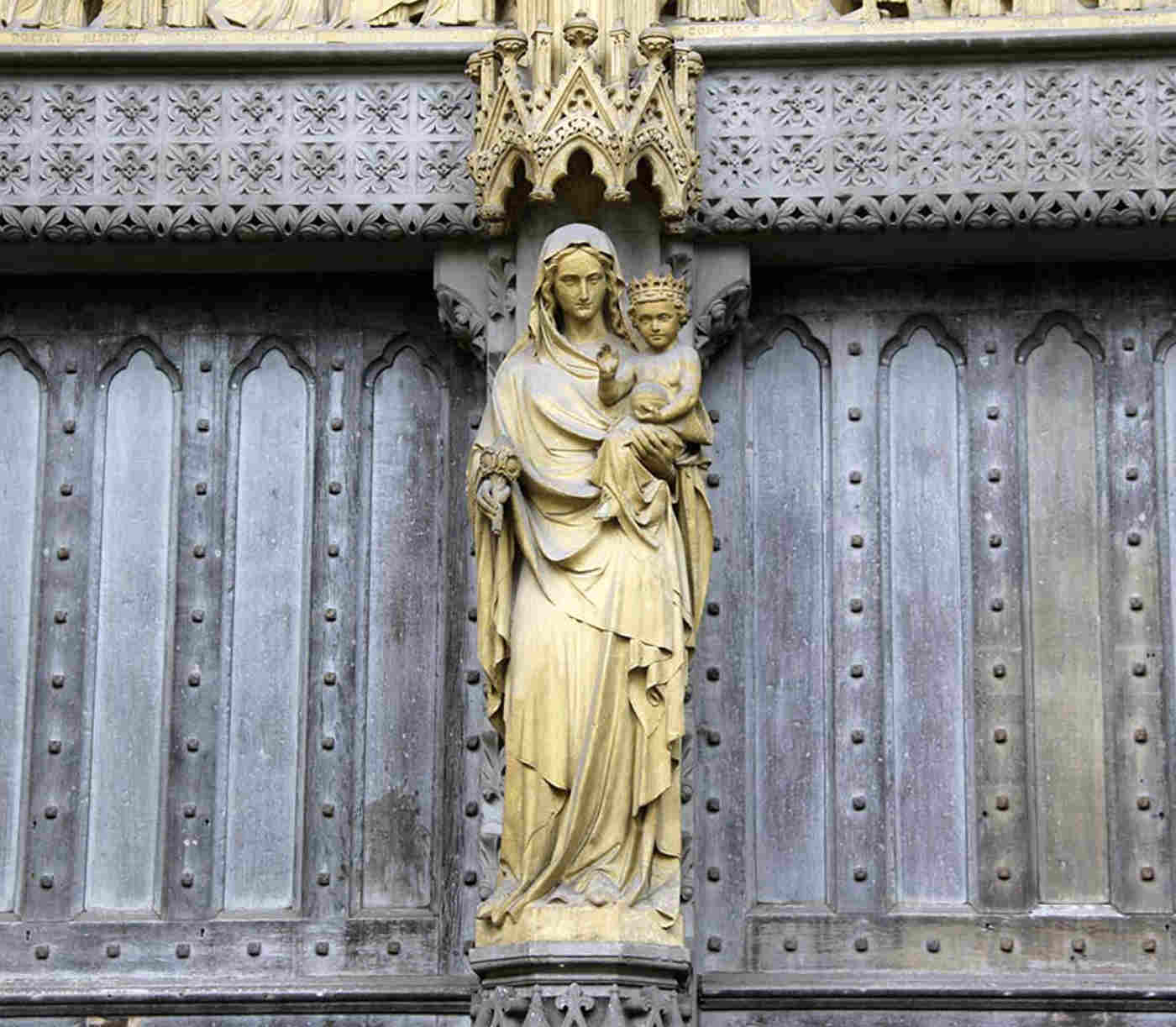Virgin Child Westminster Abbey
