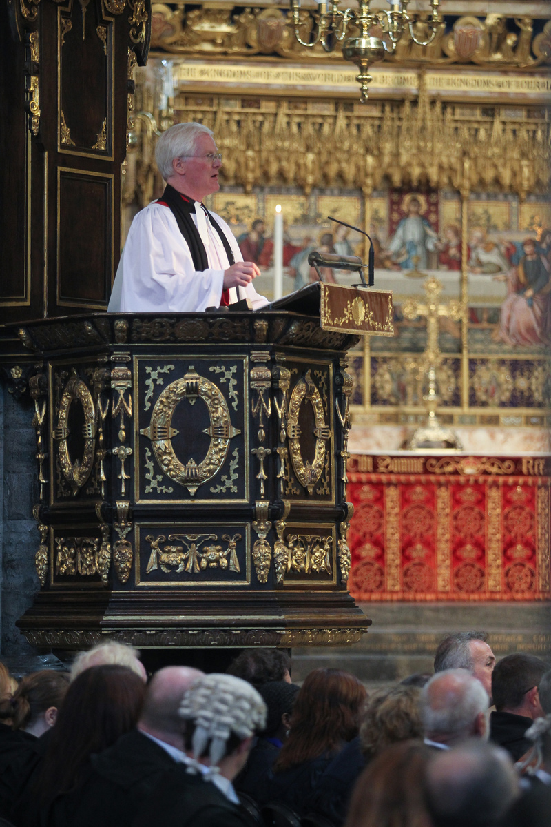 The Reverend Robin-Griffith-Jones, Master of The Temple