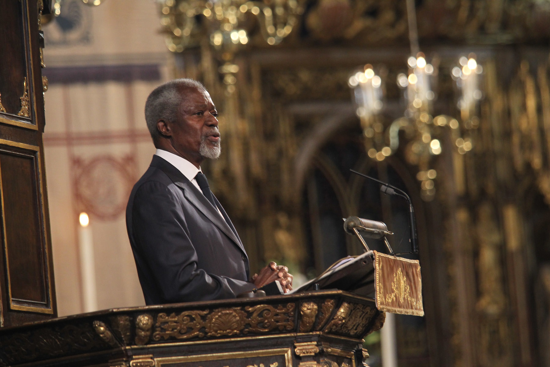 Kofi Annan GCMG CSG, Former Security General of the United Nations, gives a Reflection