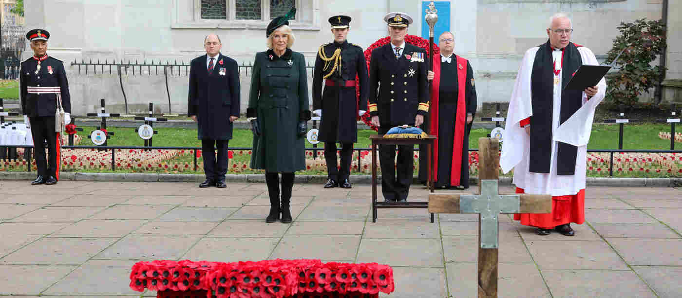 HRH The Duchess of Cornwall opens 92nd Field of Remembrance