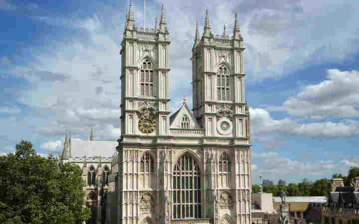 Photograph of the West Towers of Westminster Abbey