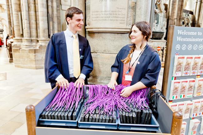 Abbey extends links with local community