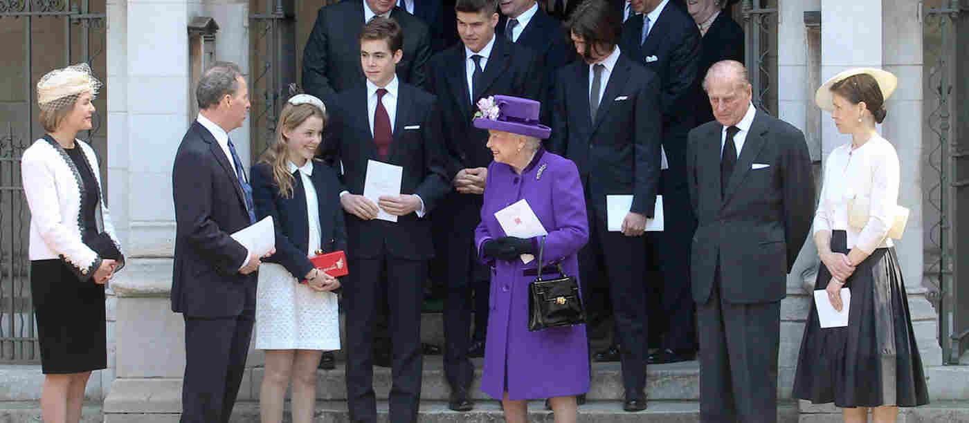 HM The Queen attends Service for Lord Snowdon