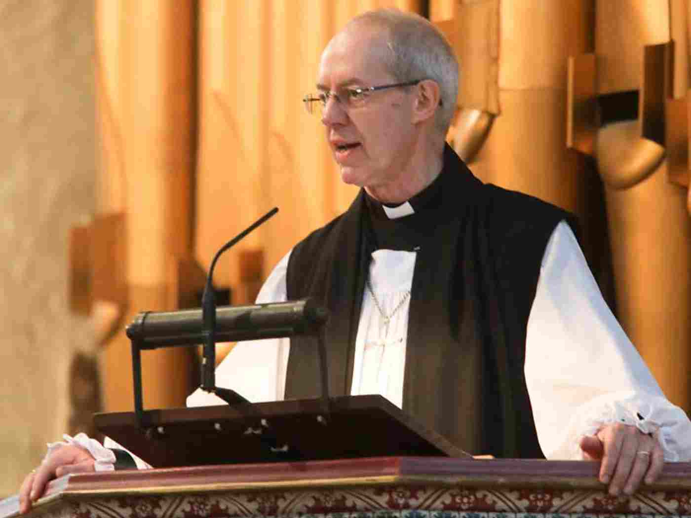 The Archbishop of Canterbury gives the Address