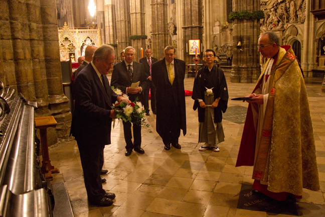 Service marks 400 years of ties between UK & Japan