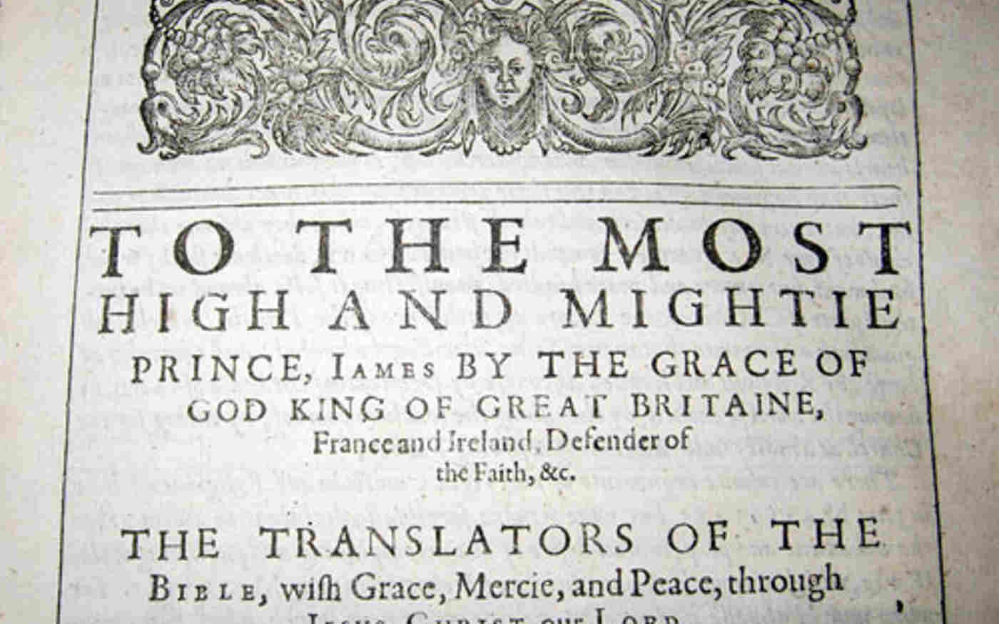 Lord Bragg Delivers Second King James Bible Lecture