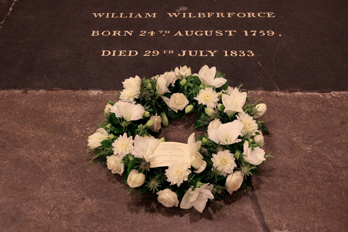 Abbey remembers victims of slavery