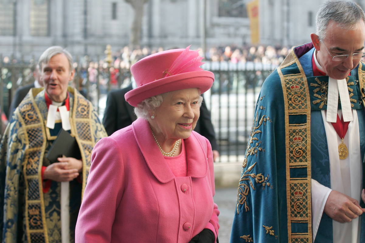 HM The Queen attends 2012 Commonwealth celebration