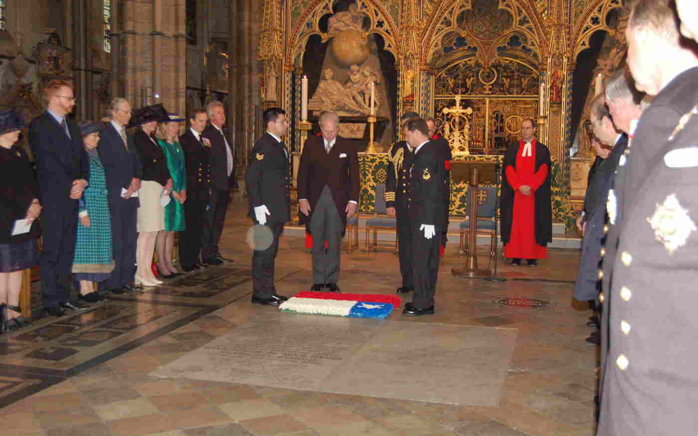 Chilean Navy honour Lord Cochrane in annual wreath laying ceremony