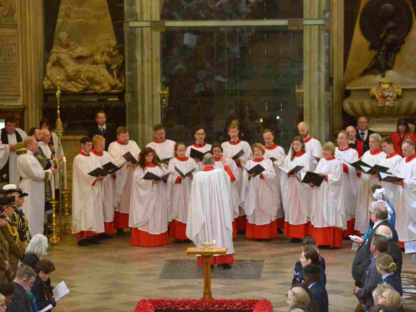 The Westminster Abbey Special Service Choir sing The Introit