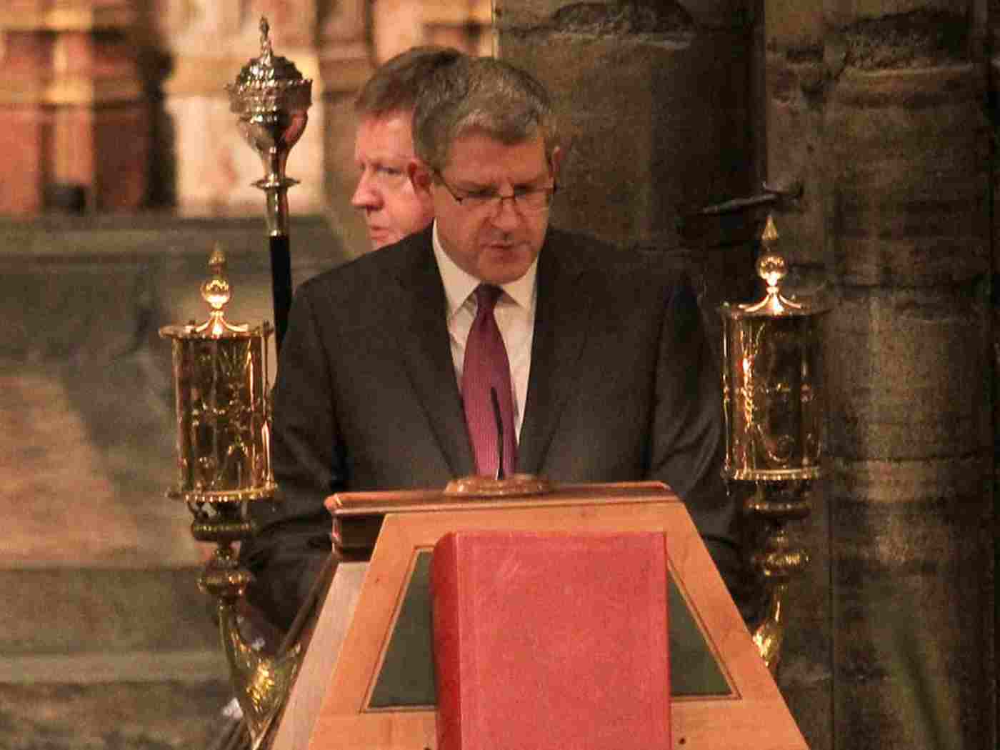 Andrew Parker, Director General, MI5, reads St Luke 1: 26–38