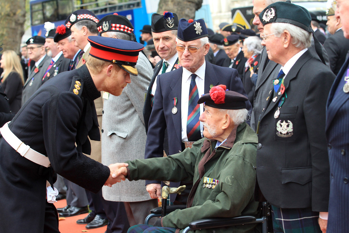 Prince Harry opens Field of Remembrance