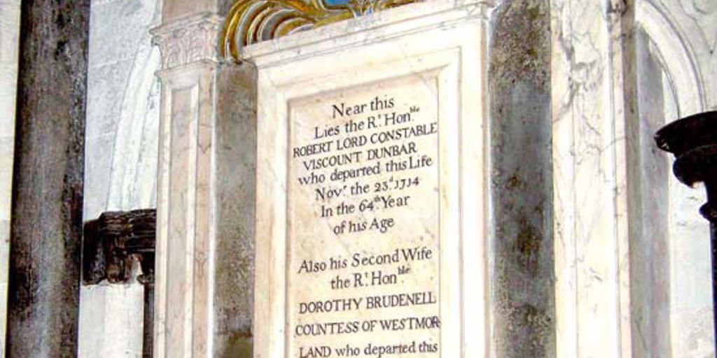 Robert Constable, Viscount Dunbar | Westminster Abbey