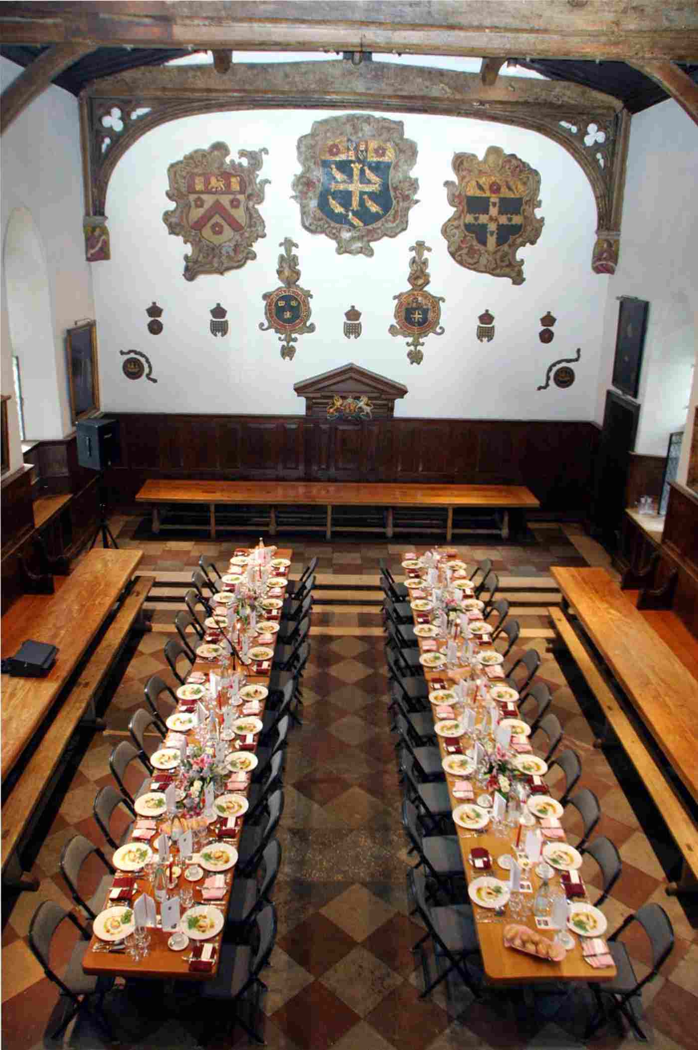 College Hall set for dinner 300.jpg