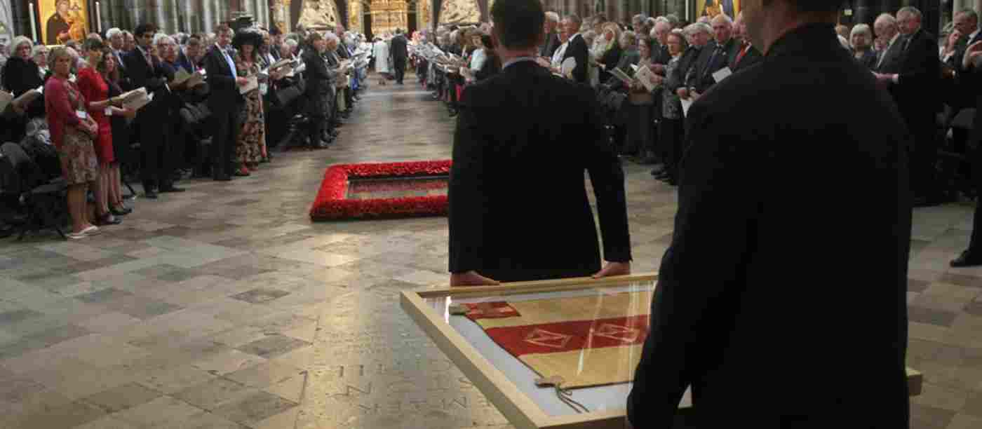 The Princess Royal Attends Service for Sir Ernest Shackleton and his Men