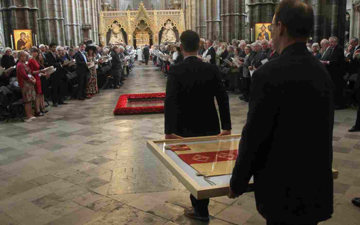 The Princess Royal Attends Service for Sir Ernest Shackleton and his Men