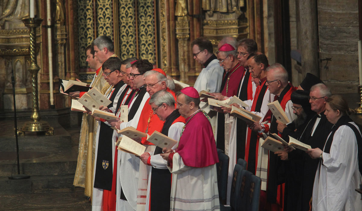 Archbishop attends 50th anniversary Evensong