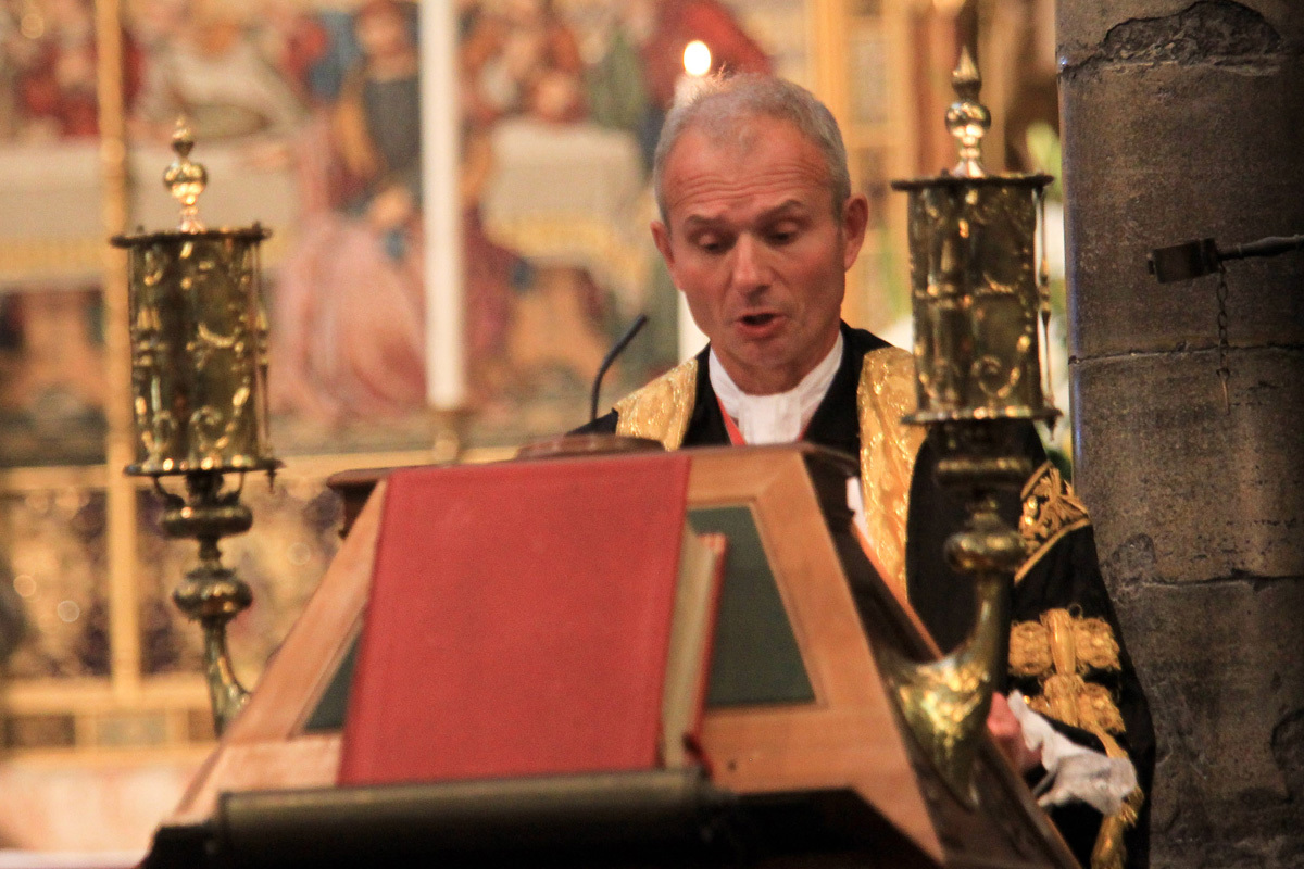 The Right Honourable David Lidington CBE MP, The Lord Chancellor and Secretary of State for Justice, reads Micha 6: 6-8