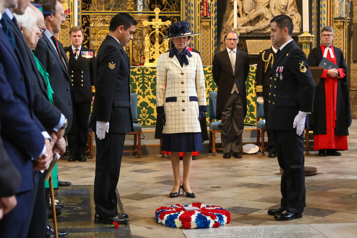 Princess Royal and Chilean Navy honour Lord Cochrane