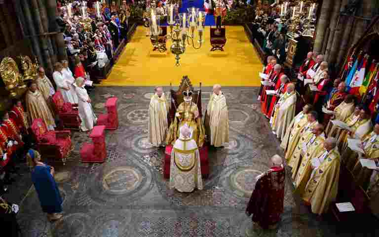 Abbey staff honoured for Coronation roles